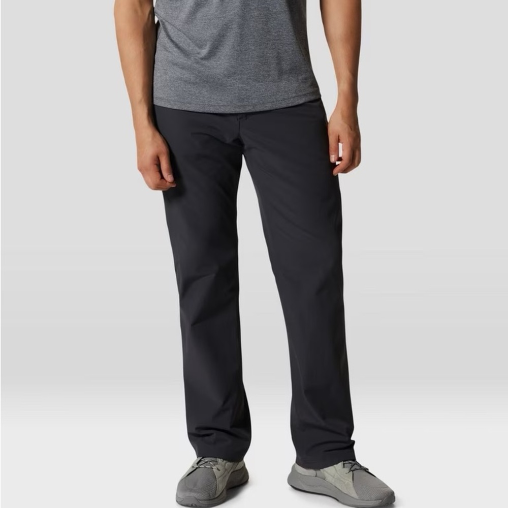 Mountain Hardwear Yumalino Black Fleece-Lined Men’s Athletic Pant
